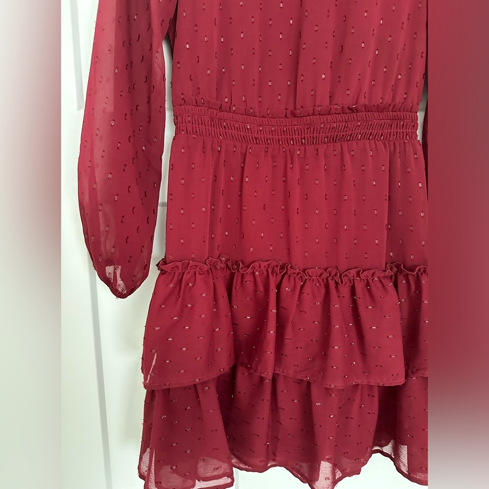 Express Ruffled Dress - Picture 2 of 8